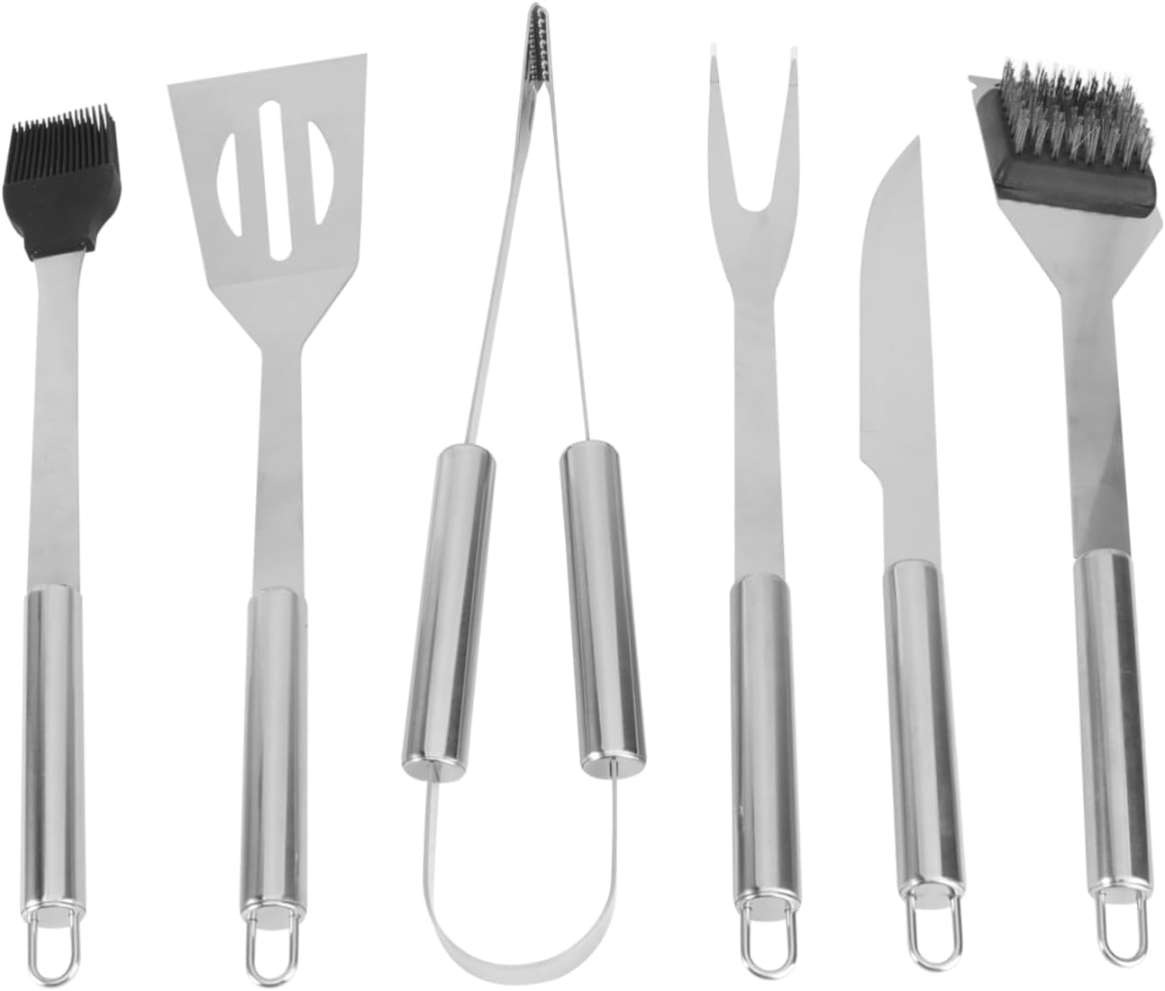 VANZACK BBQ Tool Set Outdoor Grill Utensils Aluminum Case Barbecue Accessories for Camping Picnics