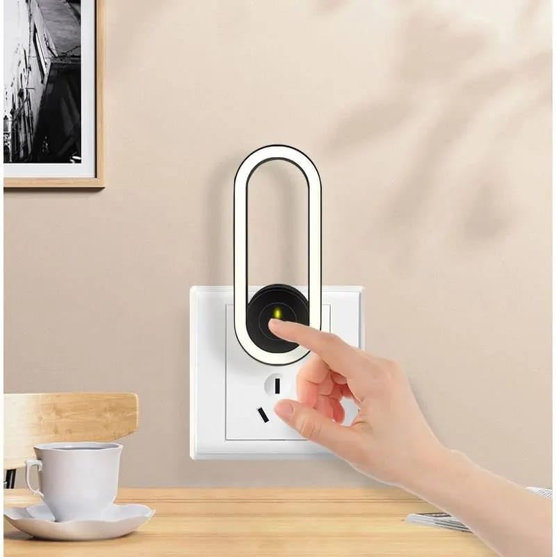 Kunya® Pack of 1 Ultrasonic Pest Repeller with Night Light, Indoor Pest Control Electronic Insect Pest Repellent Plug in for Mosquito Spider Home Kitchen Warehouse Garage Office Hotel (White,Classic)