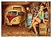 Pin-Up Girls and Oldtimer by Mausopardia (Wall Calendar 2026 DIN A2 Landscape), CALVENDO Monthly Calendar: Sexy Pin-Up Girls and Iconic Classic Cars in Retro Style of the 60s. Calvendo People