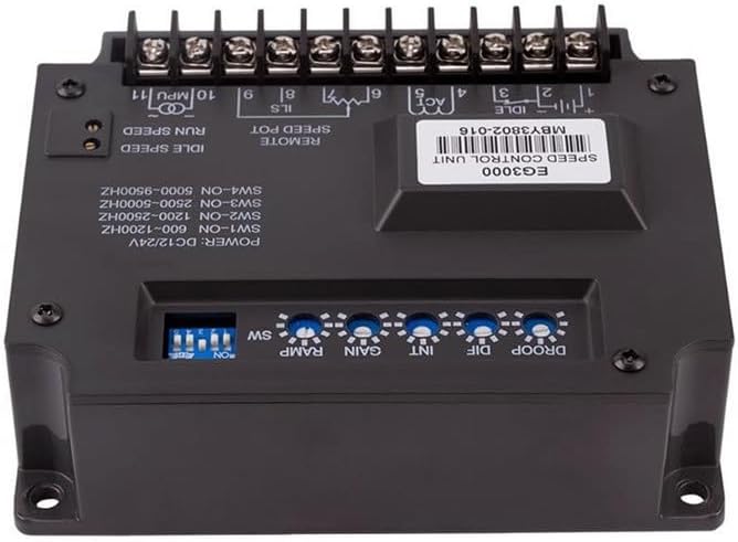 EG2000 EG3000 Genset Governor Control Unit Generator Electronic Speed Controller(EG2000)
