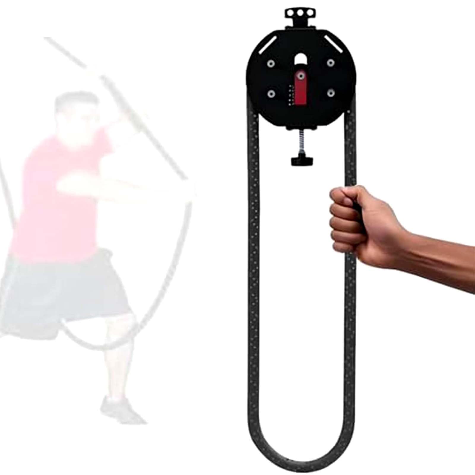 Maszyna do ciągnięcia na siłownię, niekończący się trener liny, regulowane mocowanie liny tricep, nośność 150 kg, maksymalna wytrzymałość 30 kg, wysokiej jakości nylon ro-pe do treningu całego ciała
