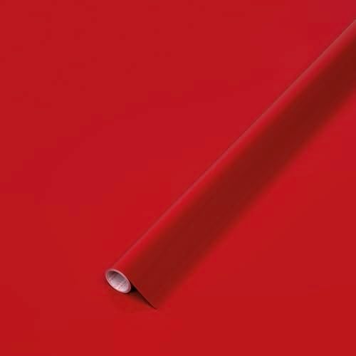 d-c-fix Vinyl Wrap Signal red 45 cm x 2 m – Removeable Sticky Back Plastic