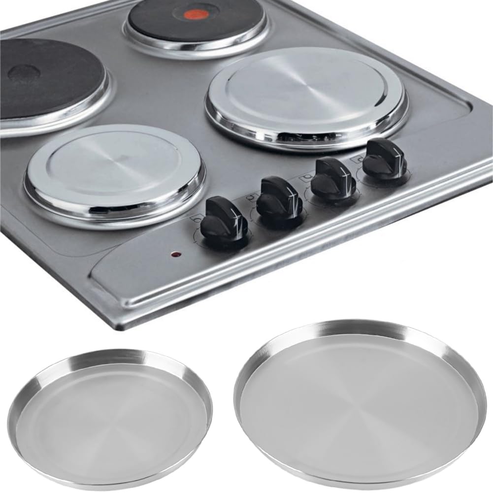 Couvercle de brûleur à gaz en acier inoxydable pour cuisinière à gaz et cuisinière électrique, espace de cuisine extensible, grande taille (35 x 45 x 7 cm