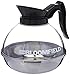 Bloomfield REG10114BLI Unbreakable Decanter, Plastic with Stainless Steel Bottom, Black Handle