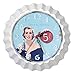 Produktbild Vintage Wanduhr Pin Up Girl Rockabilly Bunt Uhr 25cm Durchmesser Retro Stil LDA014 Palazzo Exklusiv