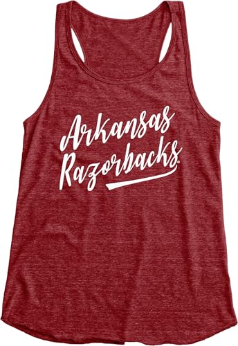 Image of Blue 84 NCAA Womens NCAA Officially Licensed Women's Tank Top Tri-Blend Signature