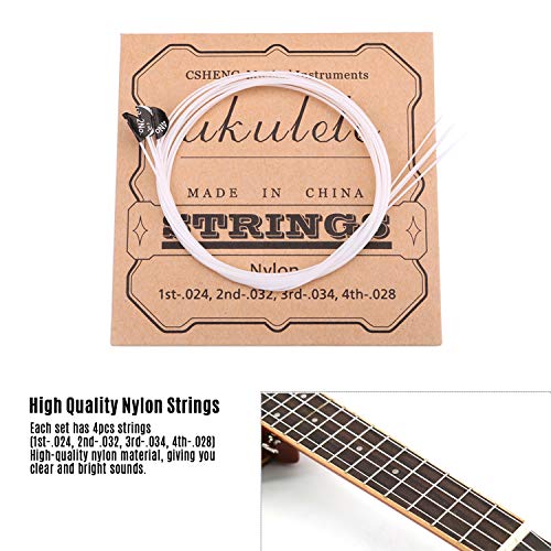 Honeytecs Kit de ferramentas Guitarra/Ukulele 10pcs Palhetas de feltro macias (cor aleatória) 3 Conj