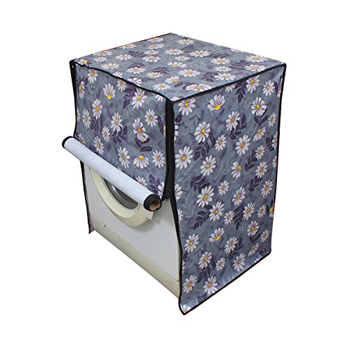 Image of Lithara Waterproof Front Load Washing Machine Cover For 5 Kg, 5.2 Kg, 5.5 Kg (Design 10)