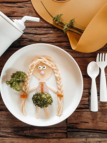 Silikon Baby Lätzchen mit Auffangschale | Silikonlätzchen Mustard | BPA-frei, Ergonomisch, Wasserdicht, Abwaschbar & leicht zu reinigen (Mustard, Senf, Gelb) - Image 6