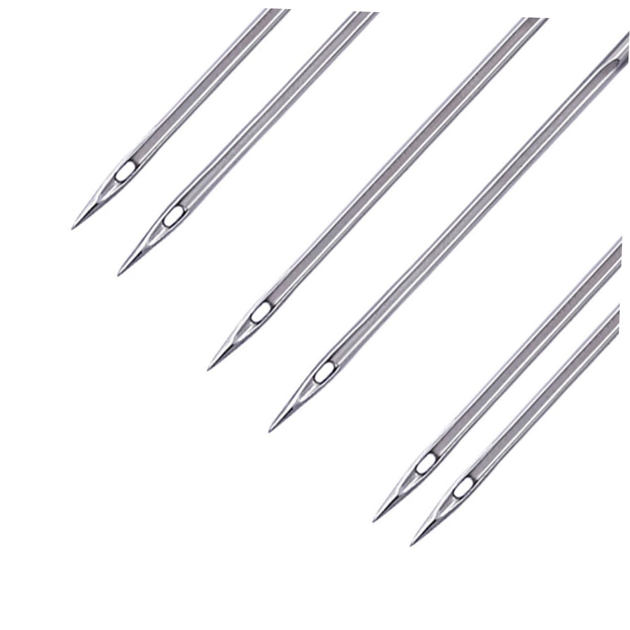 Zwillingsnadel für Nähmaschine 3mm C01-005-00171, 100 Stück | Metallausführung, Blau, 1 Beutel, Passend für Maschinen, Modell C01-005-00171
