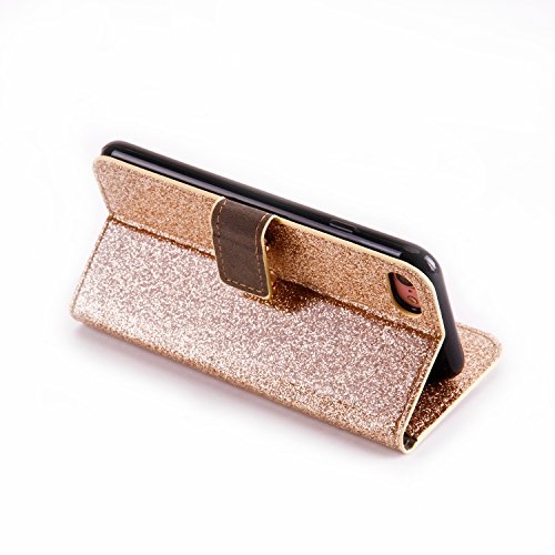 OYIME iphone 16 用 ケース 手帳型 おしゃれ パール お花 ストーン デザイン かわいい きらきら 華やか チャーム デコ 女子 女性向け きれい 優雅 カバー 横開き マグネット カード収納 スマホケース ハンドメイド アィフォン 16 手帳 ケース PUレザー 携帯カバー (ゴールド)