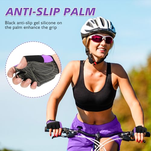 GEZVOC Lightweight Breathable Bike Gloves
