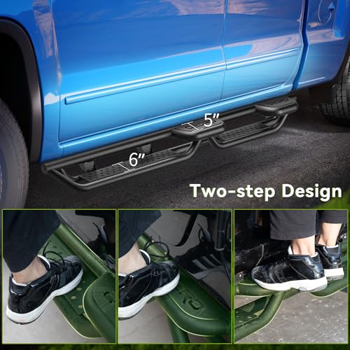 Estribos Running Boards para Tacoma Double Cab 2005-2023 miniatura 7