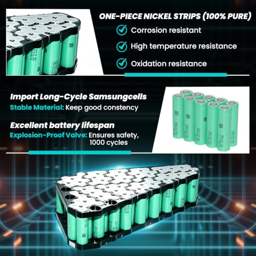 ZLSHELIBK 72V 20Ah Samsungcell Battery