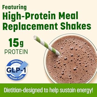 Nutrisystem® GLP-1 Support Kit with 7 Full Days of Meal Replacements: Food, Snacks & High-Protein Shakes