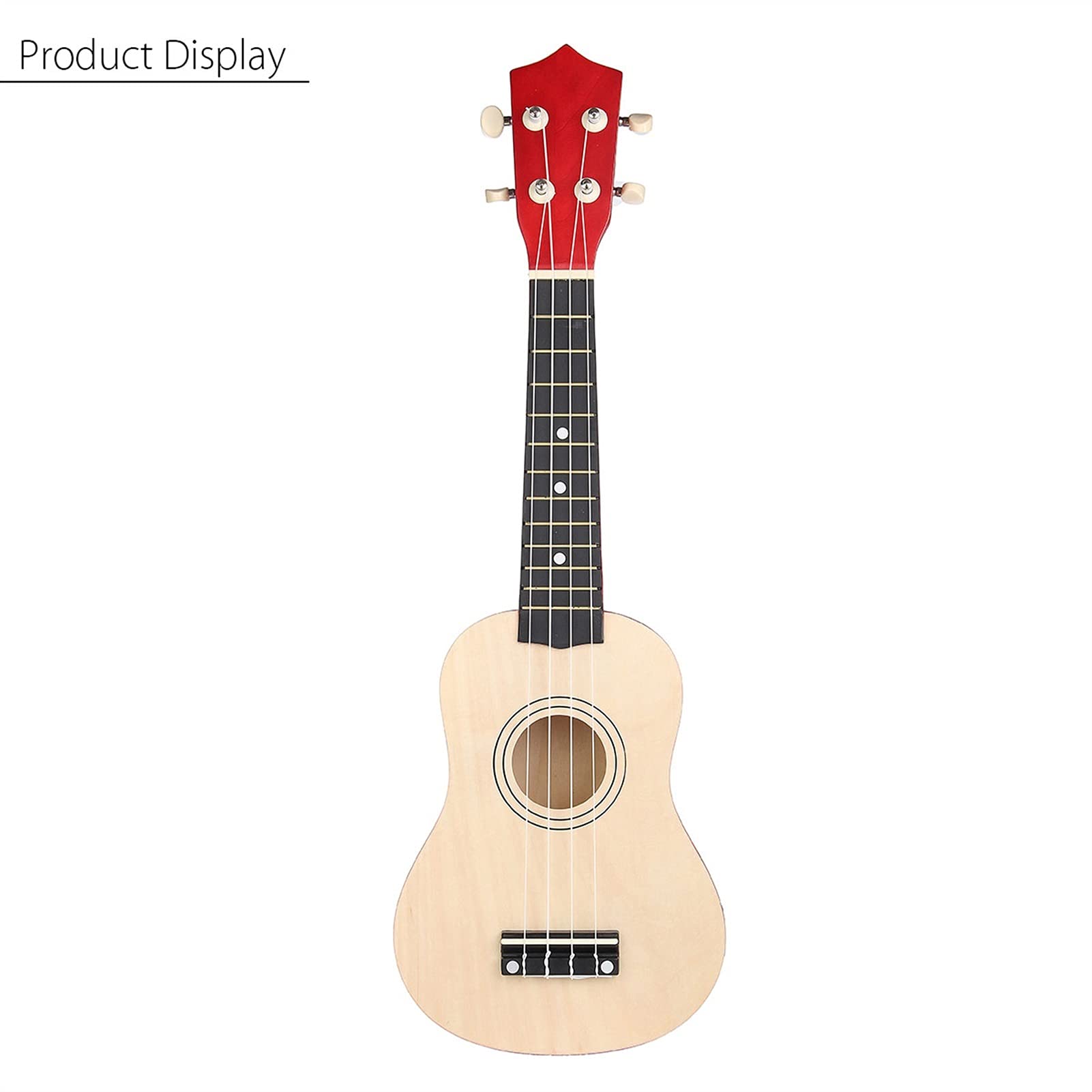 Ukulele Ukulele Combo 21 Ukulele Gitarre Sopran 4 Saiten Uke Hawaii Bass Saiten-Musikinstrument-Sets + Stimmgerät + Saite + Riemen + TascheB