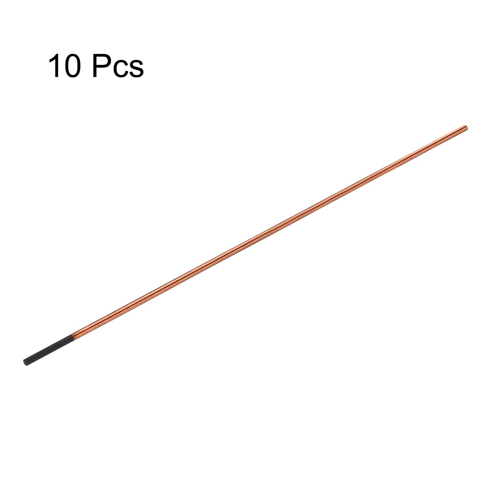 PATIKIL 10pcs 4mmx355mm(0.16"x14") Carbon Arc Air Gouging Rods Copper Graphite Coated Gouging Electrode Rods for Welding - Image 3