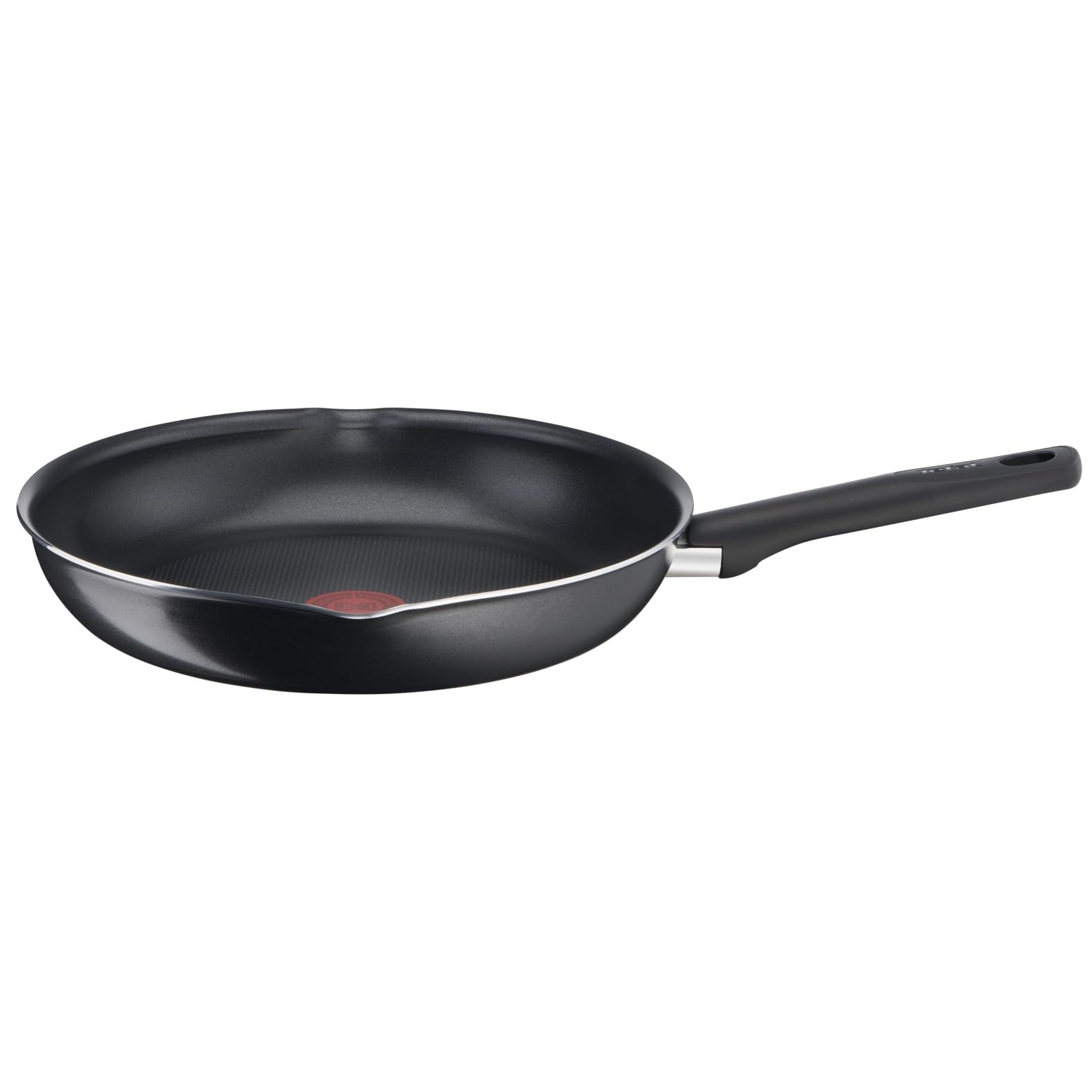 Tefal Day By Day On 3-teiliges Pfannenset 20/24/28 cm, Antihaftbeschichtung, Thermo-Signal bei guter Brattemperatur, NICHT induktionsgeeignet, tiefe Form mit Ausgießer, Aluminium, B56490