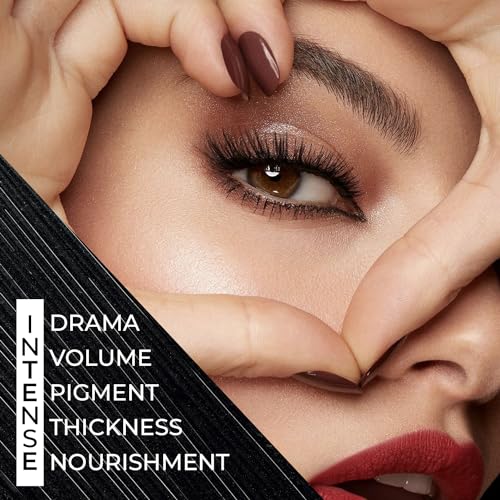 Just Herbs Serum Infused Volume Boost Mascara Highly Pigmented Waterproof Long Lasting 8ml - Image 7