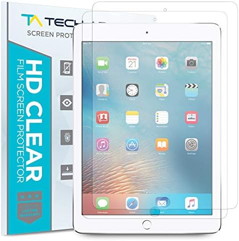Tech Armor HD Clear Film Screen Protector Designed for Apple iPad Mini 5 (2019), iPad Mini 4 (2015) 3 Pack