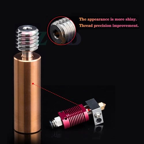 Miniatura 5 de Ender 3 CR-10 Bi-Metal Heatbreak, Ender 3 V2 All Metal BiMetal Heatbreak para Ender 3/V2/Pro/Ender 5/Plus/CR-10/10S/S4/S5/CR-10 V2/V3/Neptune