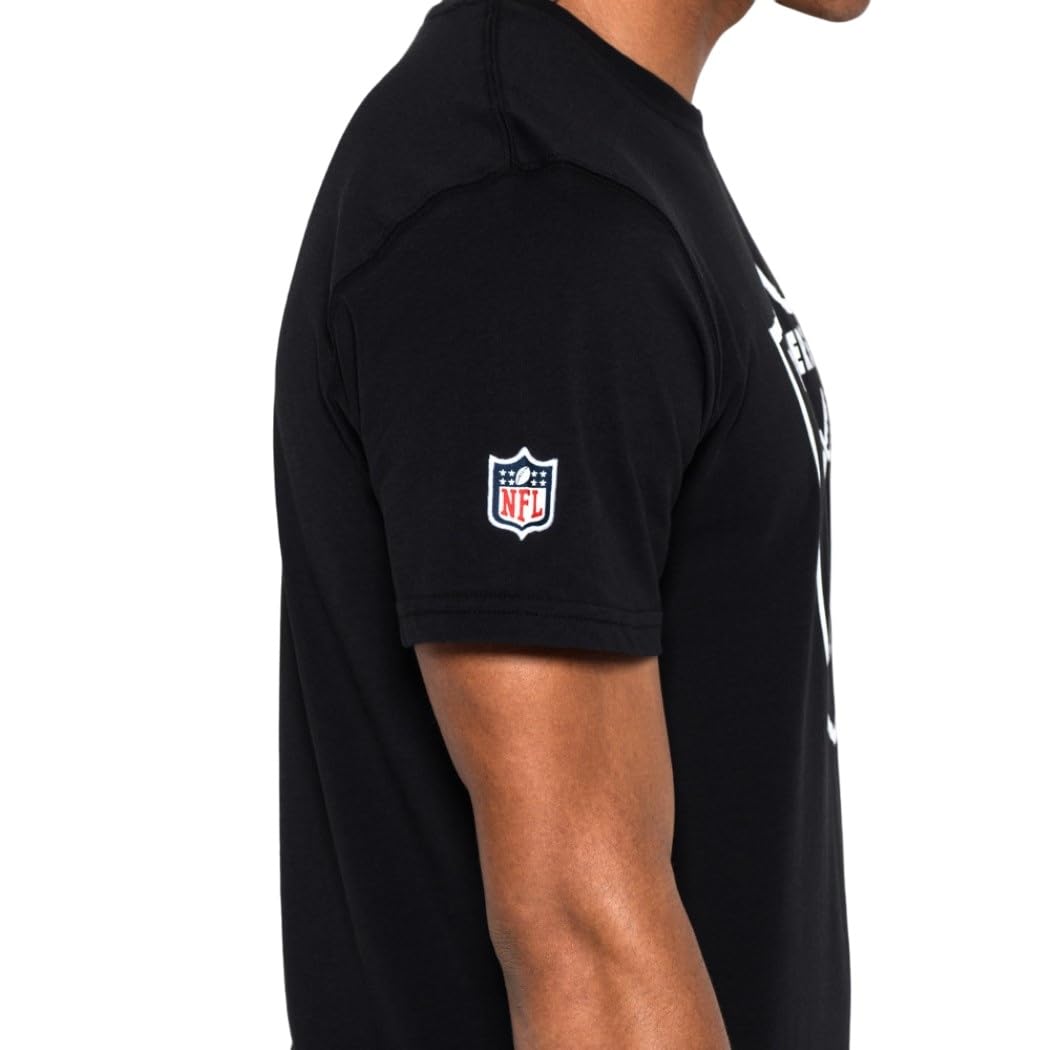 New Era NFL Camiseta Fútbol Americano Camiseta Logo del Equipo Camiseta para Aficionados Deportes - 4