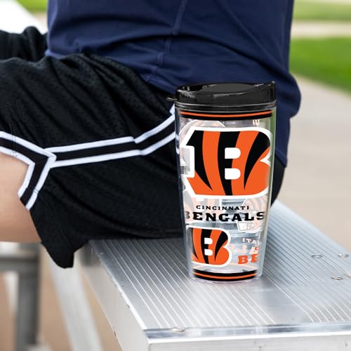 Image of Rico Industries NFL Football Double Wall Mayhem 16oz Tritan Tumbler W Lid
