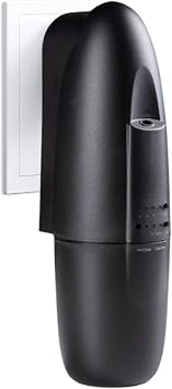 Plug in Waterless Aroma Diffuser for Essential Oils, 500 Sq. Ft, Portable Fragrance Diffuser, Cold-Air Diffusion Tech, Black