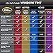 Gila Static Cling 20% VLT Automotive Window Tint DIY Easy Install Glare Control Privacy 2ft x 6ft (24in x 78in), 20% Limo Black, (JS246)