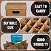 NUMINA 2 Pack Wine Shipping Boxes with Dividers, 12-Bottle Corrugated Moving and Storage Box for Wine, Champagne or Glass Bottles, Heavy-Duty Cardboard Cartons for Fragile Items