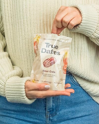 True Dates - Sour Cola | natürlich aromatisierte Datteln | saurer Colageschmack | 100 g