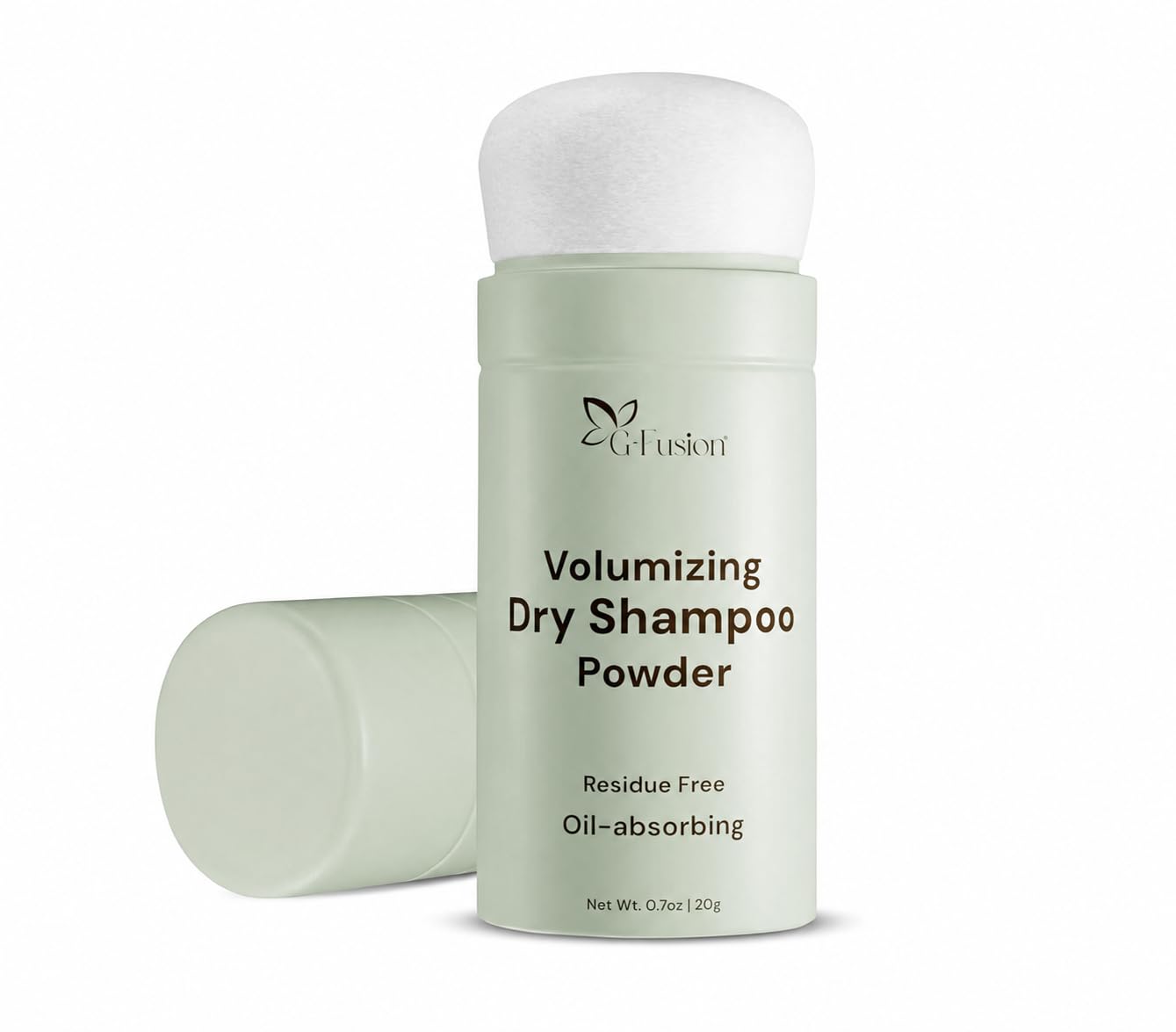 G-Fusion Dry Shampoo Powder for Oily Roots, Non-Aerosol, Propellant Free,Talc-Free, 0.7 oz