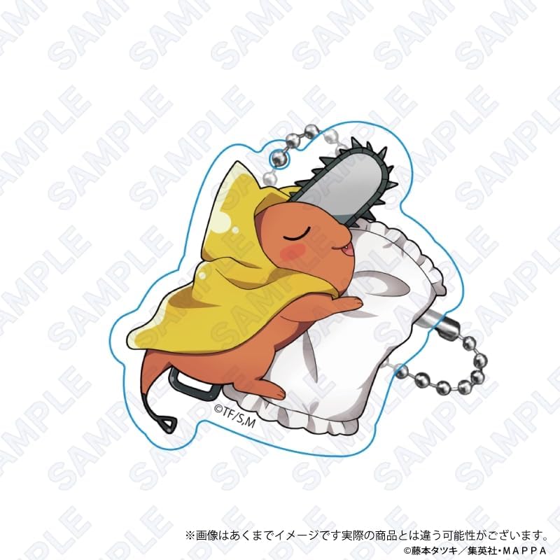 Chainsawman Hagutonai Trading Acrylic Key Chain, 7 Piece Box