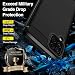 ivoler Hülle für Samsung Galaxy A22 4G / M22 / M32 mit 3 Panzer Schutz Glas, Schwarz Stylisch Anti-Kratzer Handyhülle Stoßfest Schutzhülle Cover Weiche TPU Silikon Case