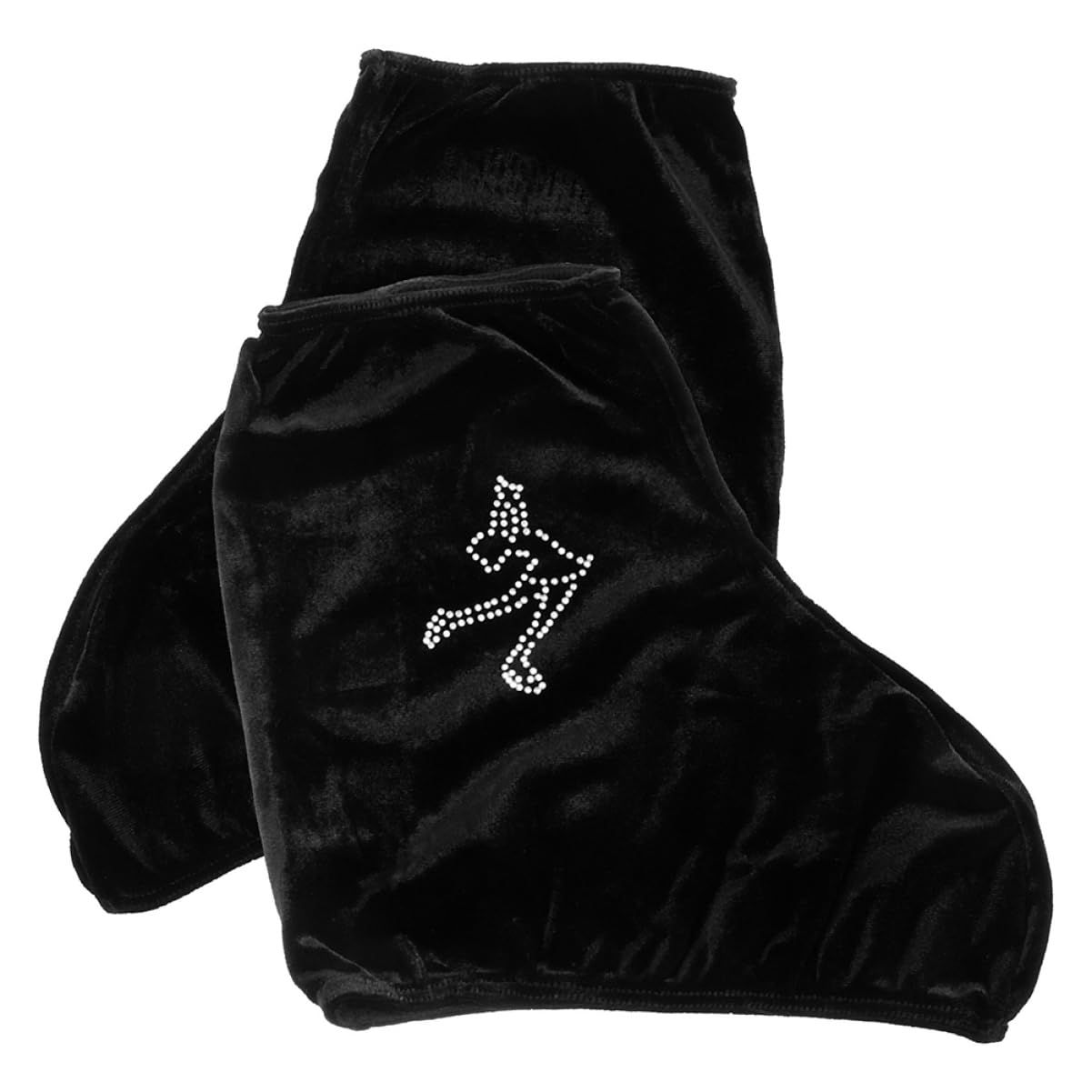 ibasenice Eislauf Schuhabdeckungen Hochwertigem Verstellbare Skates Protector für Eiskunstlauf und Hockey Praktisch Langlebig für Verschiedene Schlittschuharten Geeignet Schwarz XL