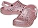 Crocs Unisex-Adult Baya Graphic Clog, Glitter Petal Pink, 10 Women/8 Men