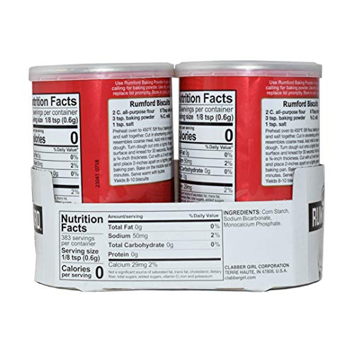 Rumford 692 Baking Powder, 8.1 Ounce thumb #1