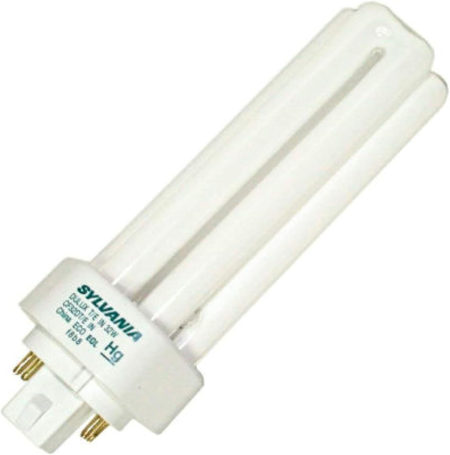 (Case of 50) Sylvania 20886 CF32DT/E/IN/841/ECO 32-Watt 4100K 4-Pin Triple Tube Compact Fluorescent Lamp