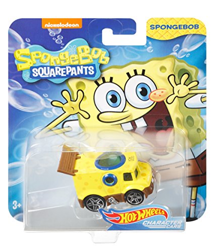 Hot Wheels Spongebob vehículo escala 1:64 miniatura 4