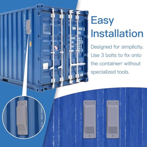 Geroosaty 8er-Pack Entlüftungskit für Versandcontainer, Robustes Zubehör für Versandcontainer, Durchflussbelüftungskit