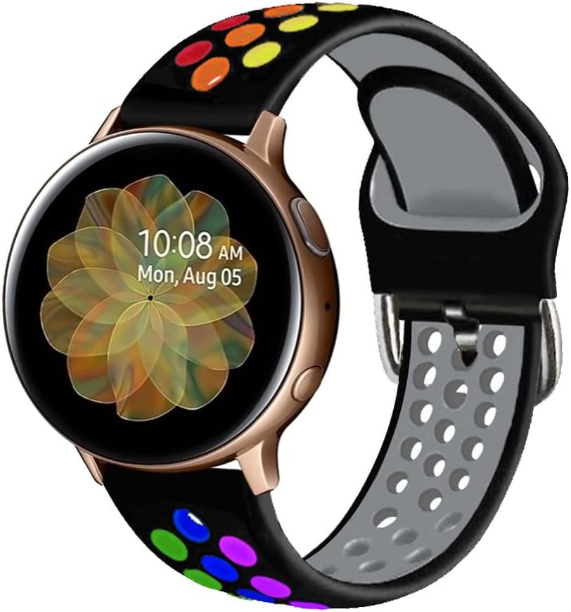 Rainbow Color Watch Band Strap Silicone Wristband For /2
