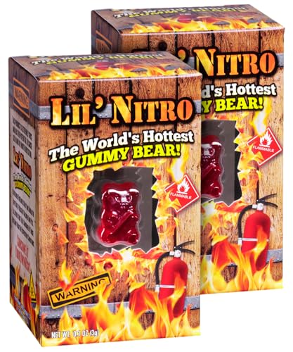 Lil' Nitro: The World's Hottest Gummy Bear, 2-Pack