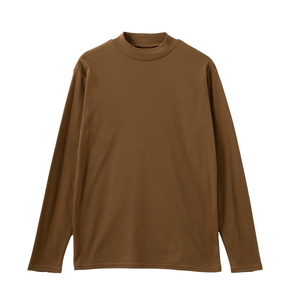 6310【美品】ブリーフィング　長袖モックネックシャツ　Tシャツ　ネイビー 6310【美品】ブリーフィング 長袖モックネックシャツ Tシャツ