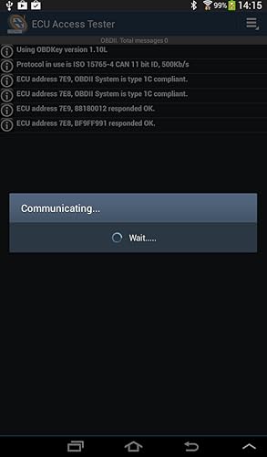 OBD ECU Access Tester