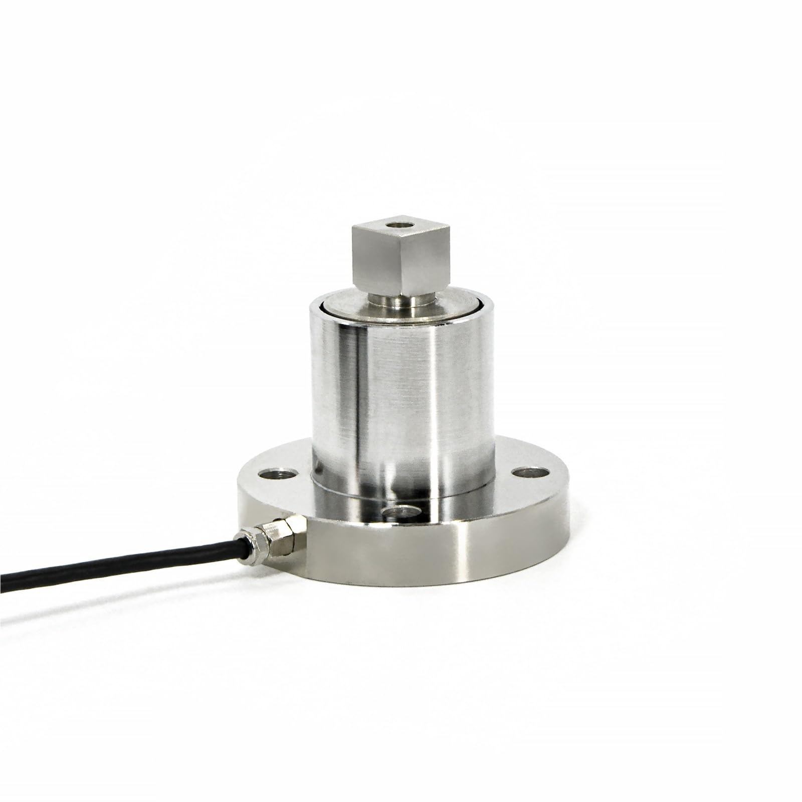 Soywim 0-50Nm Torque Meter Half Flange Static Torque High Precision Bidirectional Measurement Wrench Sensor Square Head(0-50Nm)