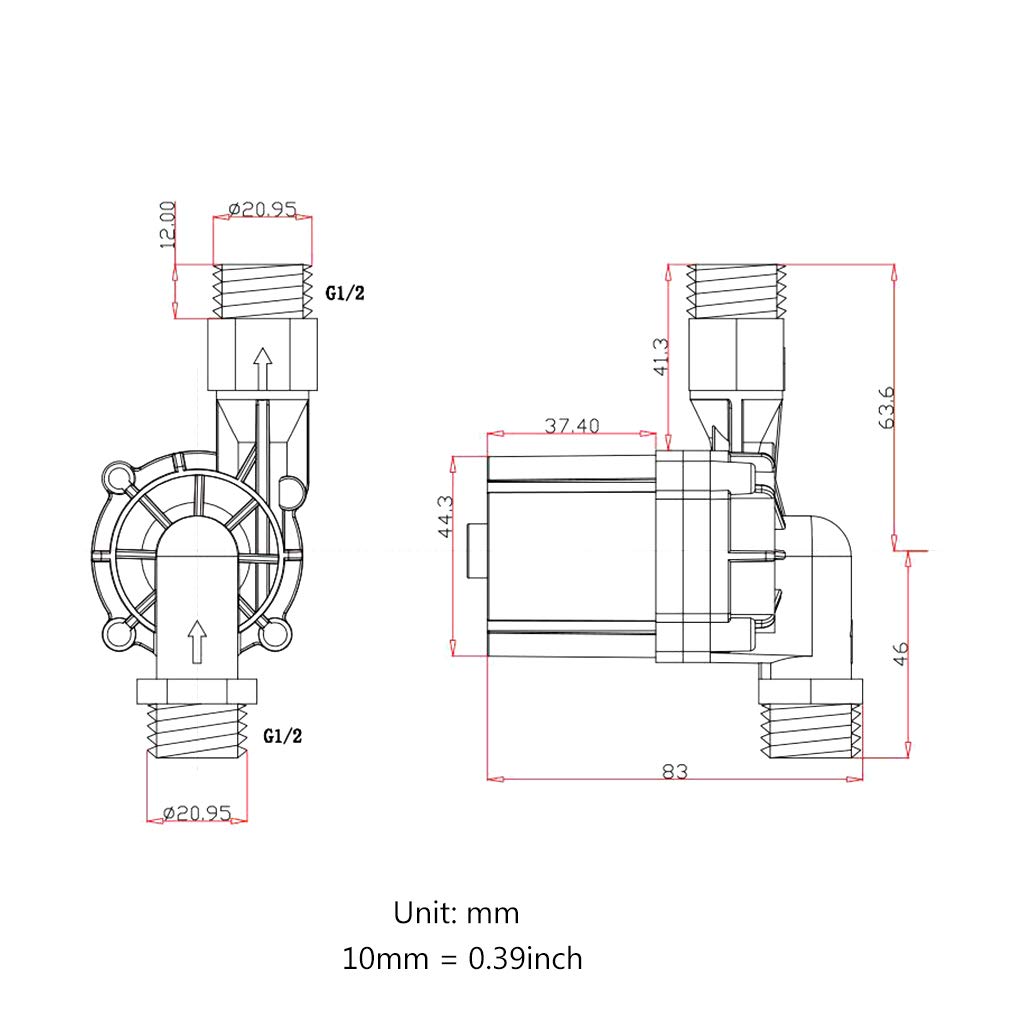 Pompe à bière de circulation de l'eau, arbre de fabrication de vin, fluide électrique, brasseries domestiques