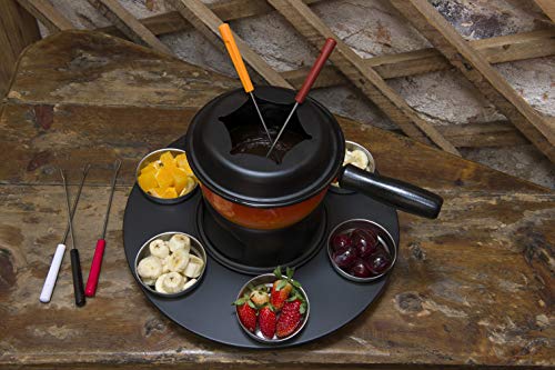 Conjunto Para Fondue, Brinox 1252/116, Vermelho
