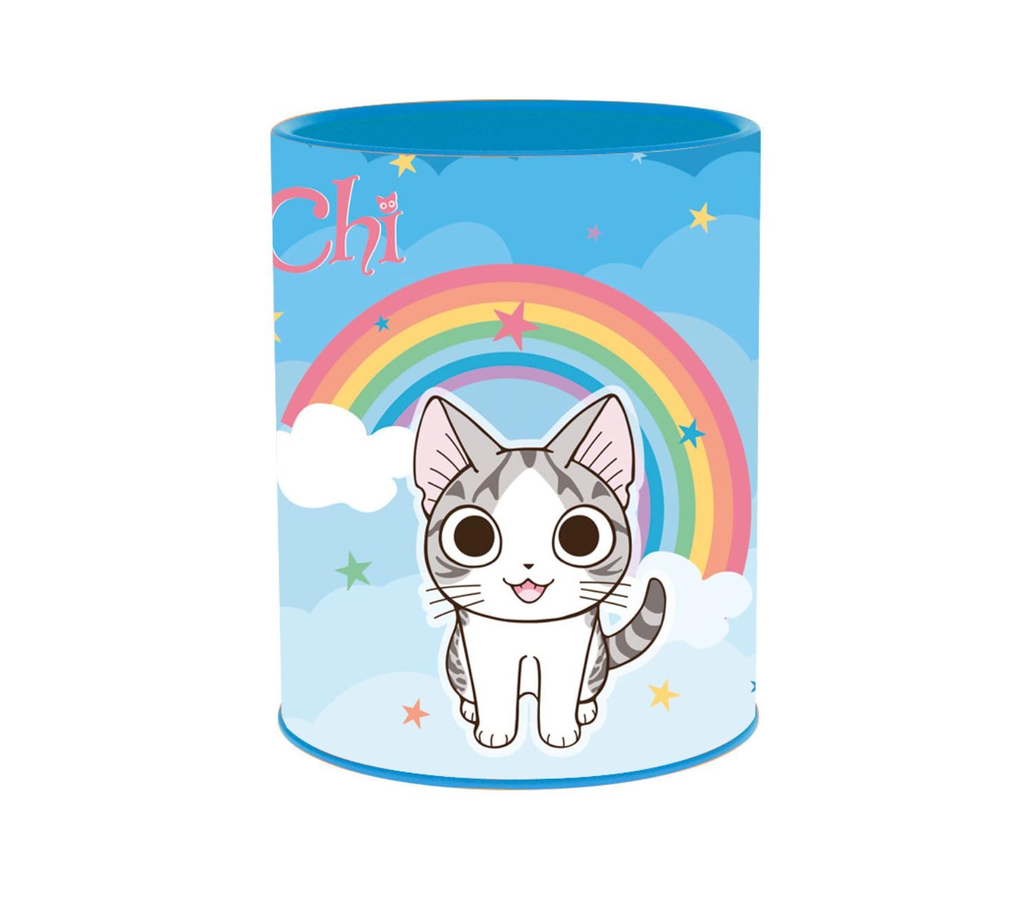 Quo Vadis - Pencil holder - Chi - Multicolor - Strong and durable - 8x8x10.5cm - Metal - Rounded edges
