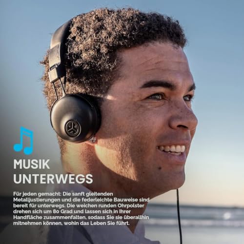 JLab Studio Kopfhörer, Kabelgebundene On-Ear Kopfhörer mit C3-Sound für Kristallklare Klangqualität… – Ansicht 2