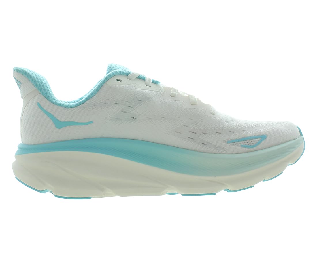 HOKA Clifton 9 Womens Shoes 10 Frost/Rose Gold